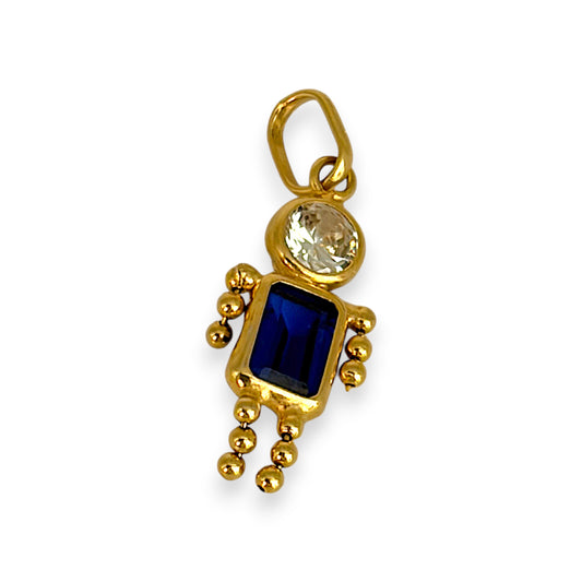 BRAND NEW | 9ct Gold Whimsy Glow CZ Charm