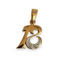 BRAND NEW | 9ct Gold Sweet 18 Pendant with Diamond