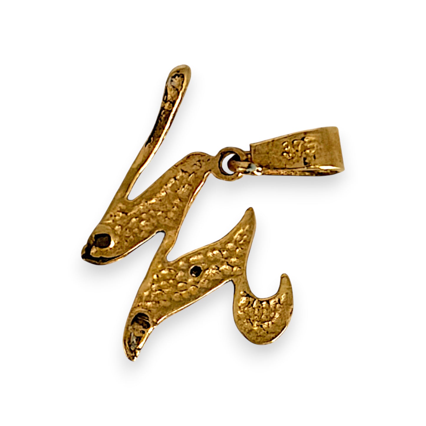 BRAND NEW | 9ct Y/W Gold Wonderful W Pendant