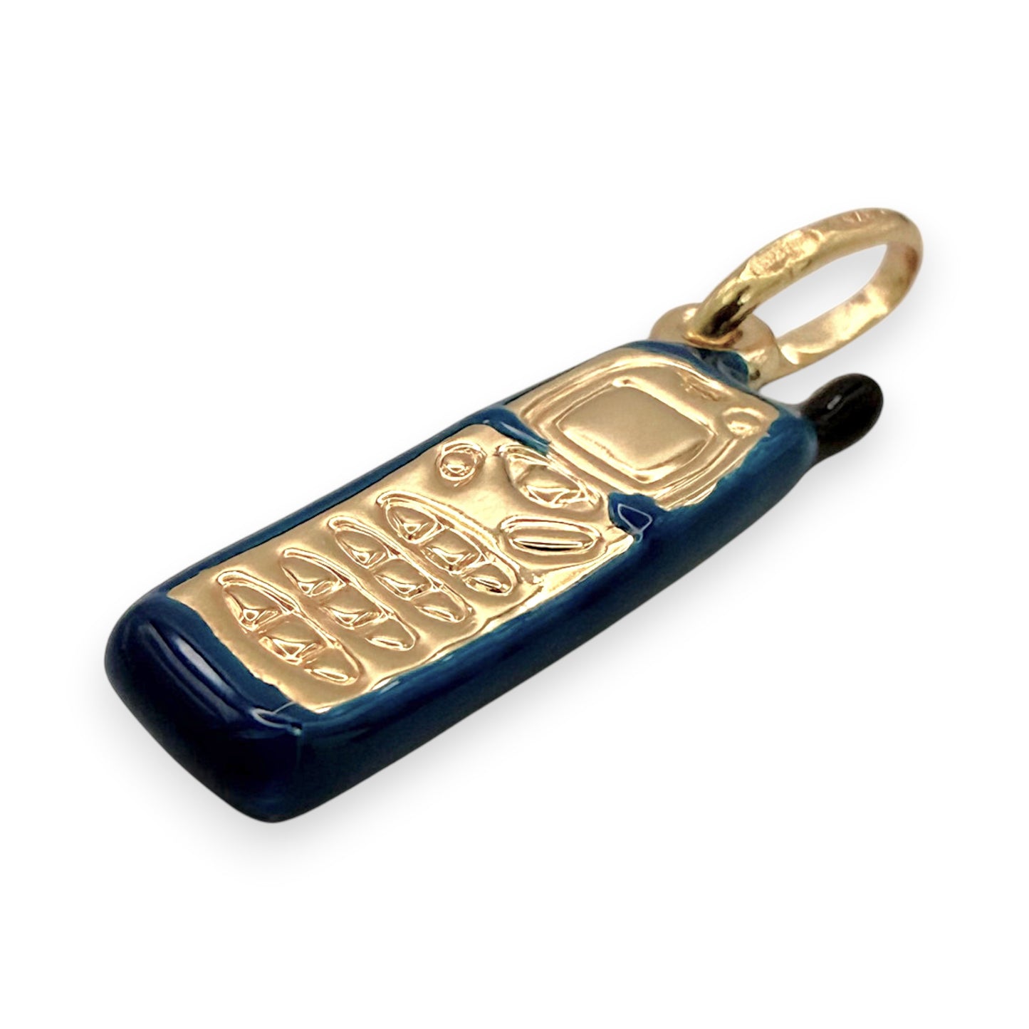 NZGD | 9ct Gold Auric Vintage Phone Charm