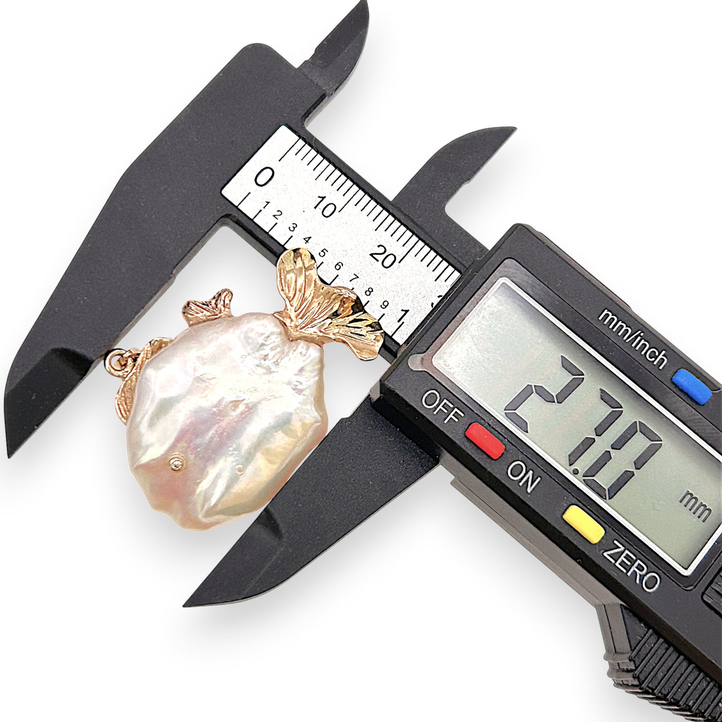 BRAND NEW | Baroque Pearl Pendant with 9ct Gold - Ocean Whisper