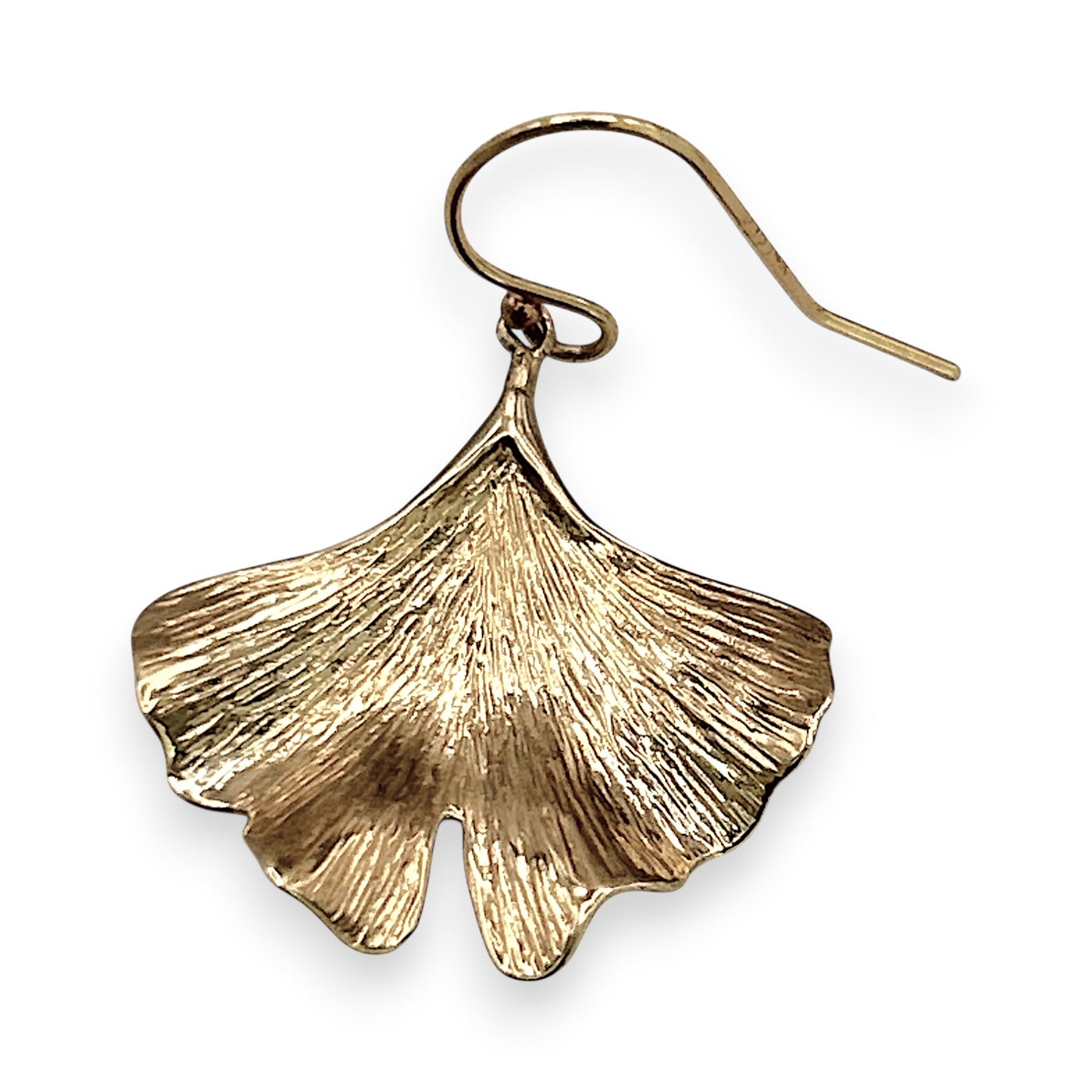 NZGD | 9ct Gold Earrings Golden Ginkgo Whisper Earrings