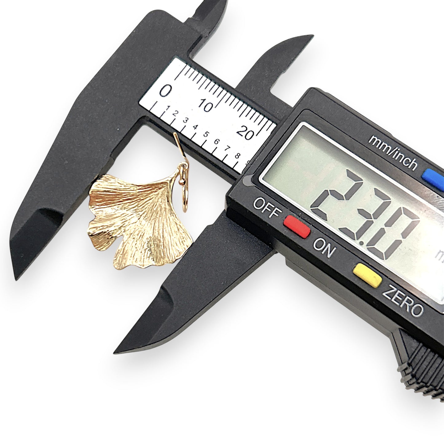 NZGD | 9ct Gold Earrings Golden Ginkgo Whisper Earrings