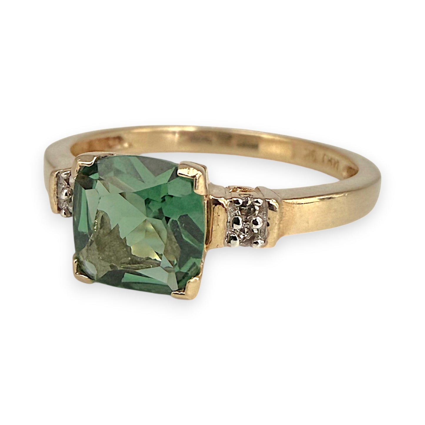 NZGD | 9ct Gold MICHAEL HILL Verdant Dawn Ring Size Q