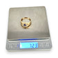 GOLD DEAL | 9ct (9K) Gold Diamond & Sapphire Ring Size Z+5 - PROUDS