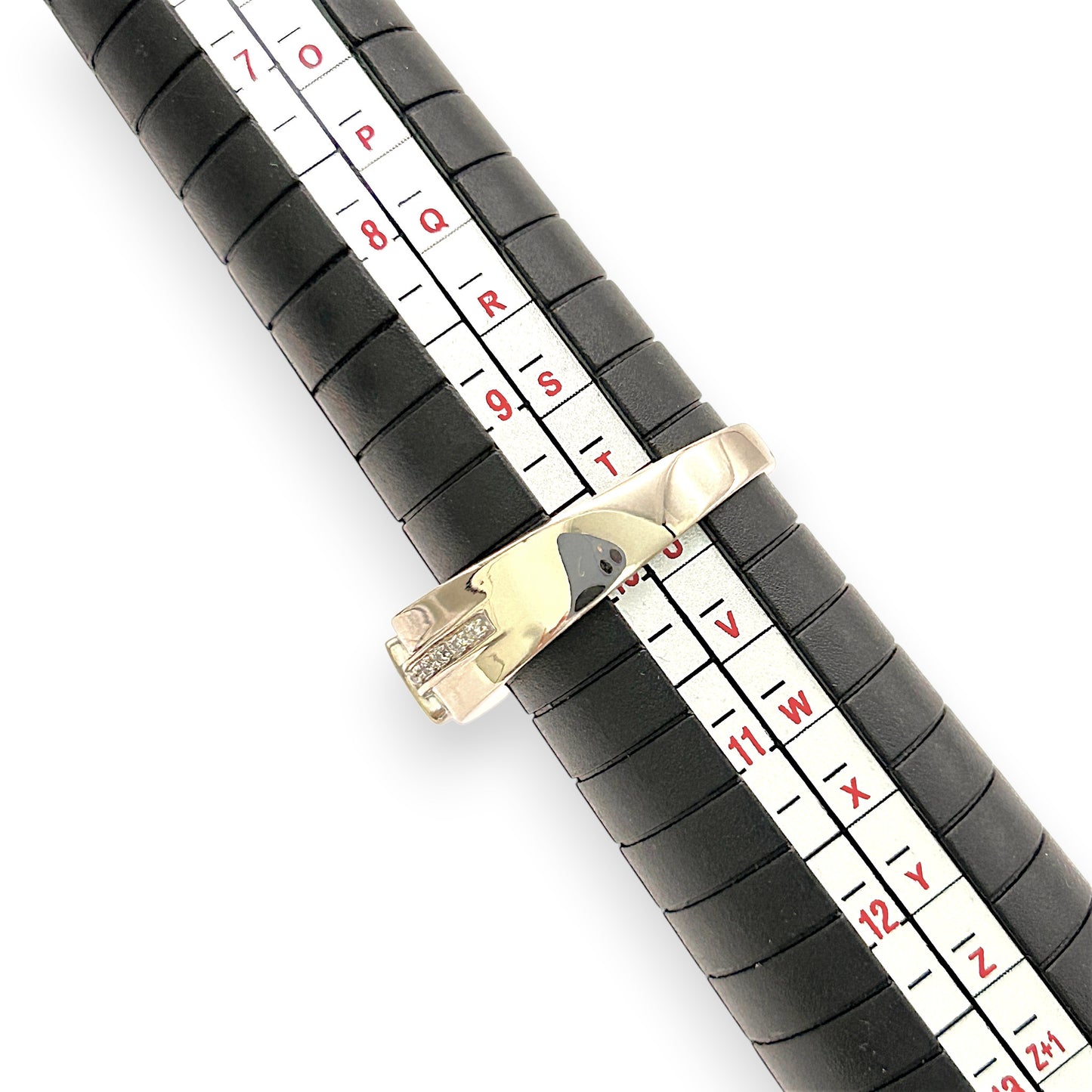 NZGD | 10ct (10K) Gold MHJ Vivid Azure Diamond Ring Valuation $3,500