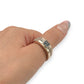 NZGD | 10ct (10K) Gold MHJ Vivid Azure Diamond Ring Valuation $3,500