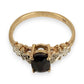 NZGD | 9ct Gold Vintage Midnight Sapphire Ring Size G