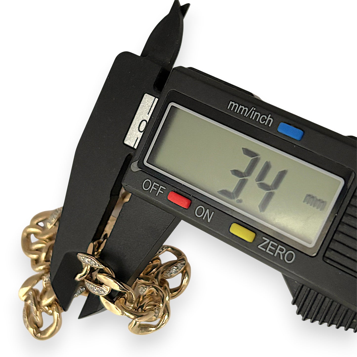 NZGD | MHJ 10ct (10K) Gold 1.50ct Diamond 22cm Bracelet Valuation $11,750