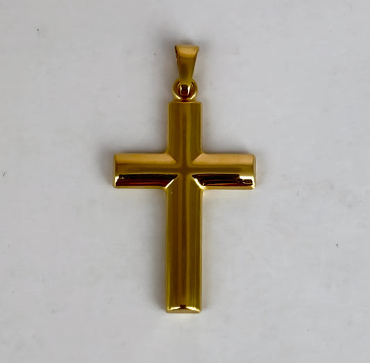 GOLD DEAL | 9ct (9kt) Gold Divine Glow Classic Cross Pendant