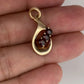 NZGD | 9ct Gold Crimson Ember Cascade Pendant
