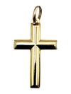 9ct Gold Cross Pendant. R # 353