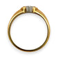 BRAND NEW | 18ct Gold Timeless Square Ring Valuation $4,950
