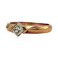 BRAND NEW | 18ct Gold Timeless Square Ring Valuation $4,950