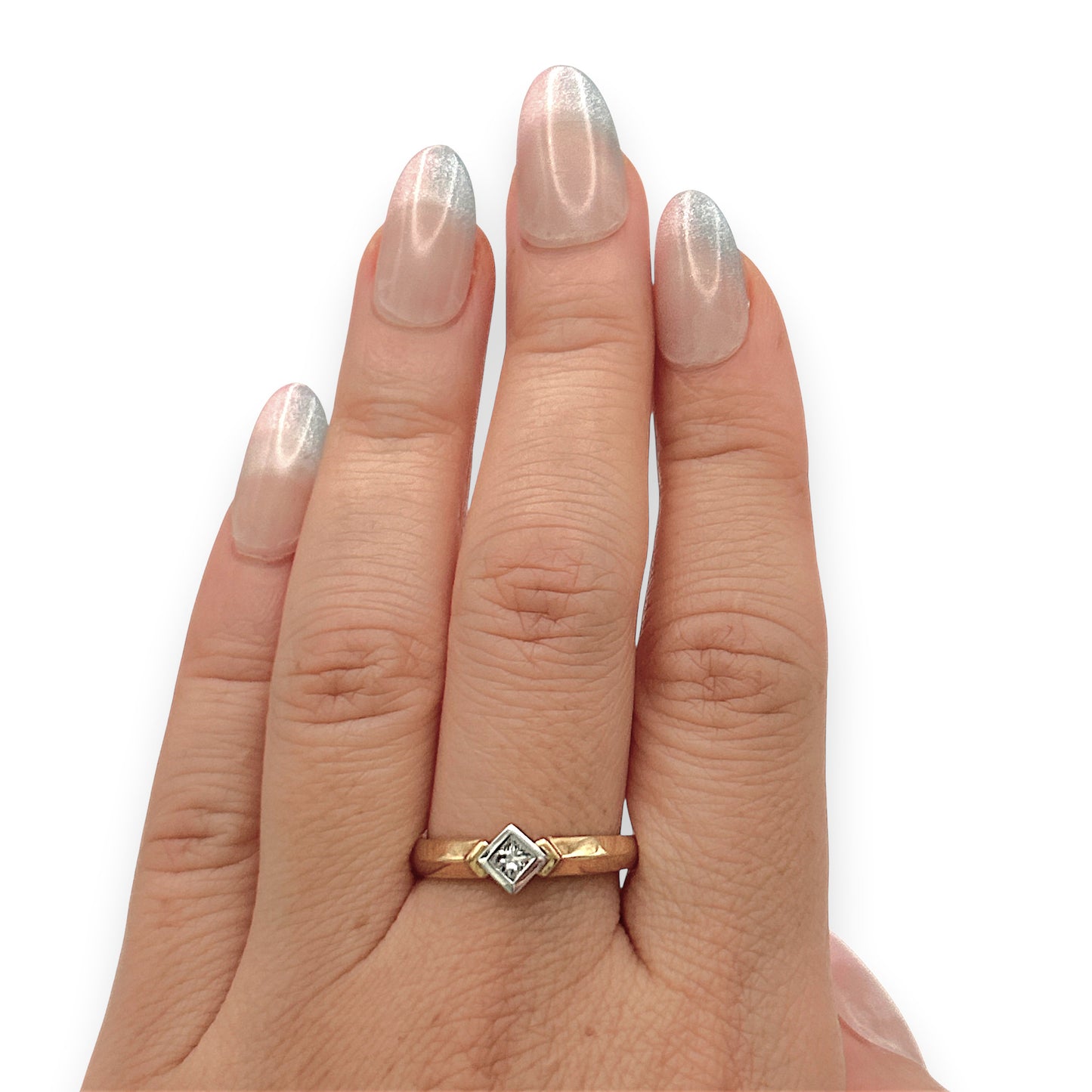 BRAND NEW | 18ct Gold Timeless Square Ring Valuation $4,950