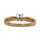 BRAND NEW | 18ct Gold Ring Princess Radiance Solitaire Ring Valuation $5,800
