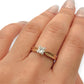 BRAND NEW | 18ct Gold Ring Princess Radiance Solitaire Ring Valuation $5,800