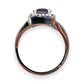 BRAND NEW | 18ct W Gold Midnight Violet Ring Valuation $9,750