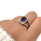 BRAND NEW | 18ct W Gold Midnight Violet Ring Valuation $9,750