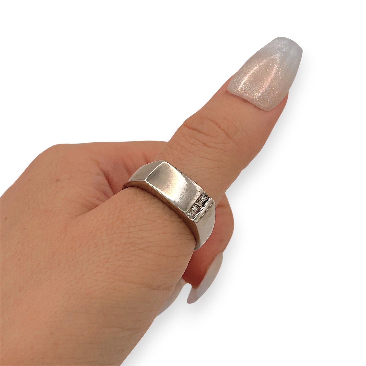 BRAND NEW | Palladium Ring - Horizon Band