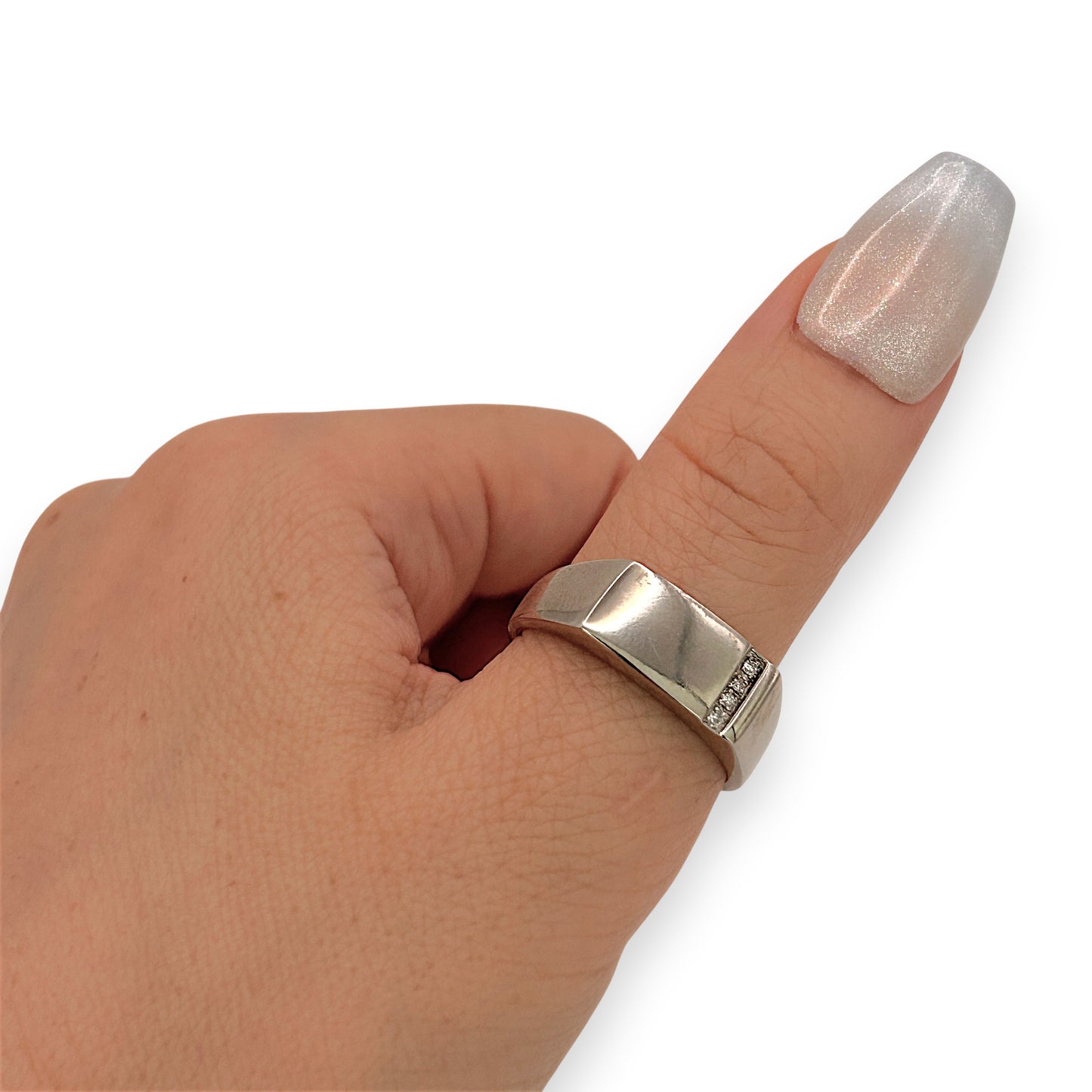 BRAND NEW | Palladium Ring - Horizon Band