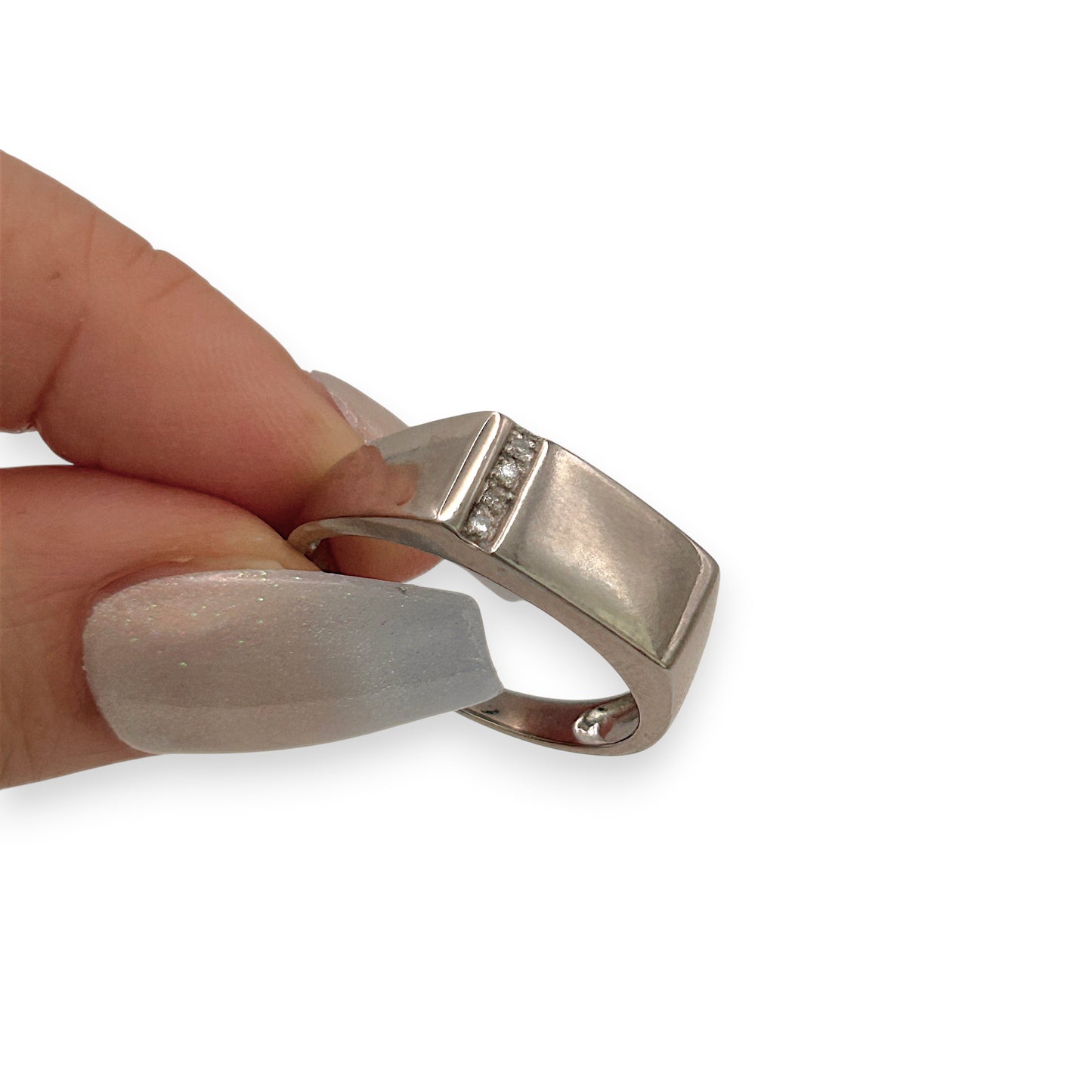 BRAND NEW | Palladium Ring - Horizon Band