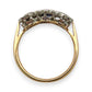 BRAND NEW | 18ct Y/W Gold Sapphire Trinity Ring Valuation $5,800