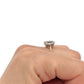 BRAND NEW | 18ct Y/W Gold Sapphire Trinity Ring Valuation $5,800