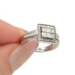 BRAND NEW| 18ct White Gold Ring Diamond Crest Valuation $7,300