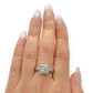 BRAND NEW| 18ct White Gold Ring Diamond Crest Valuation $7,300
