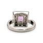 BRAND NEW | 18ct W/Gold Imperial Pink Sapphire Ring Valuation $12,850