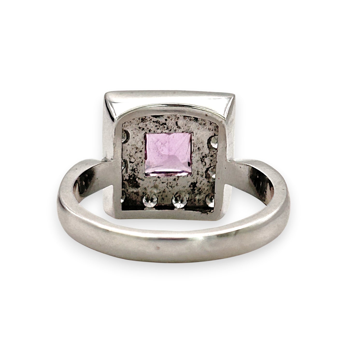 BRAND NEW | 18ct W/Gold Imperial Pink Sapphire Ring Valuation $12,850