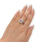 BRAND NEW | 18ct W/Gold Imperial Pink Sapphire Ring Valuation $12,850