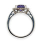 BRAND NEW | 18ct W/Gold Celestia Tanzanite Ring Valuation $9,200