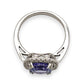 BRAND NEW | 18ct W/Gold Celestia Tanzanite Ring Valuation $9,200