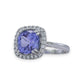 BRAND NEW | 18ct W/Gold Celestia Tanzanite Ring Valuation $9,200