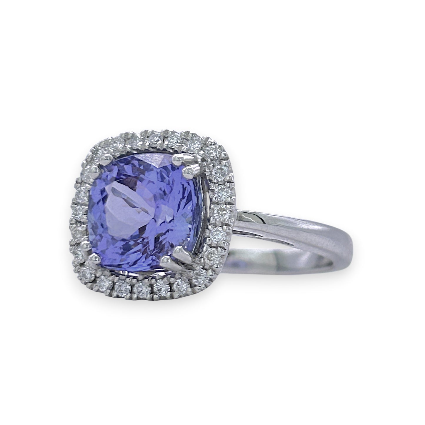 BRAND NEW | 18ct W/Gold Celestia Tanzanite Ring Valuation $9,200