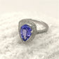 BRAND NEW | 18ct White Gold Celestial Violet Crown Ring Valuation $10,900