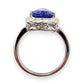 BRAND NEW | 18ct White Gold Celestial Violet Crown Ring Valuation $10,900