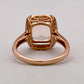 BRAND NEW | 9ct Rose Gold Blush Petal Morganite Ring Valuation $2,900