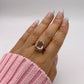 BRAND NEW | 9ct Rose Gold Blush Petal Morganite Ring Valuation $2,900