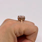 BRAND NEW | 9ct Rose Gold Blush Petal Morganite Ring Valuation $2,900