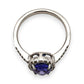BRAND NEW | 18ct  White Gold Celestine Tanzanite Ring Valuation $7,700