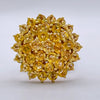 BRAND NEW | 18ct Gold Ring Imperial Ember Sapphire Valuation $16,700