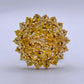 BRAND NEW | 18ct Gold Ring Imperial Ember Sapphire Valuation $16,700