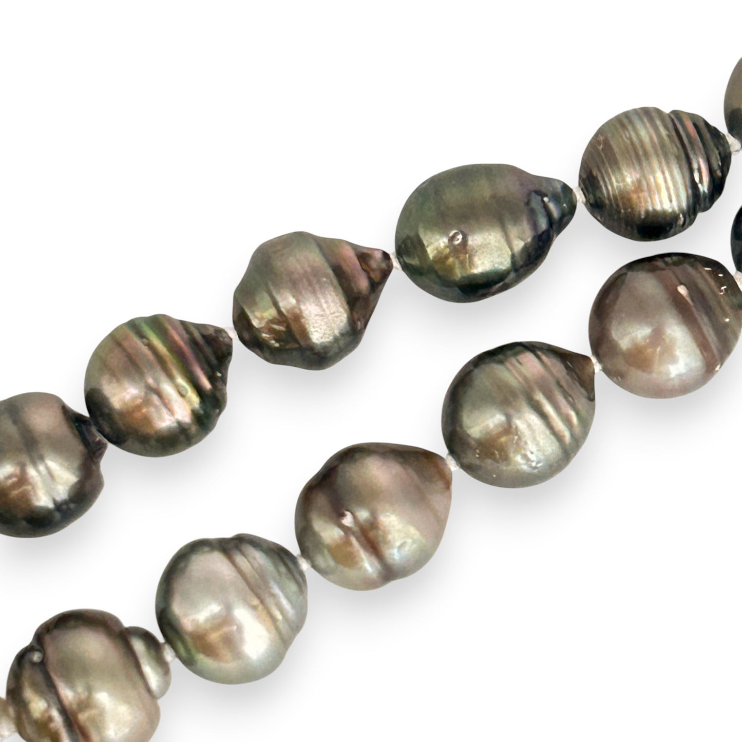 BRAND NEW | South Sea Tahitian Pearl Necklace - Dark Mirage