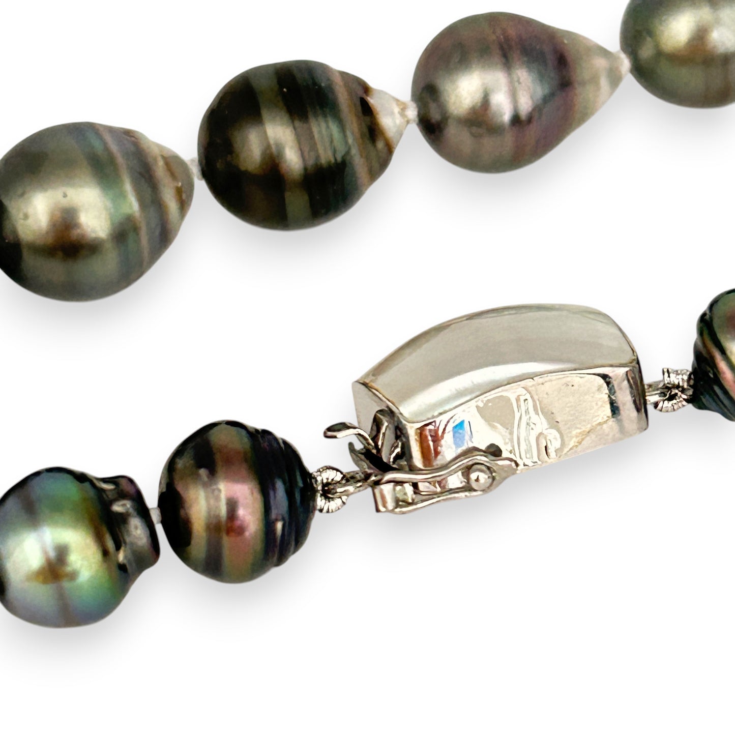BRAND NEW | South Sea Tahitian Pearl Necklace - Dark Mirage