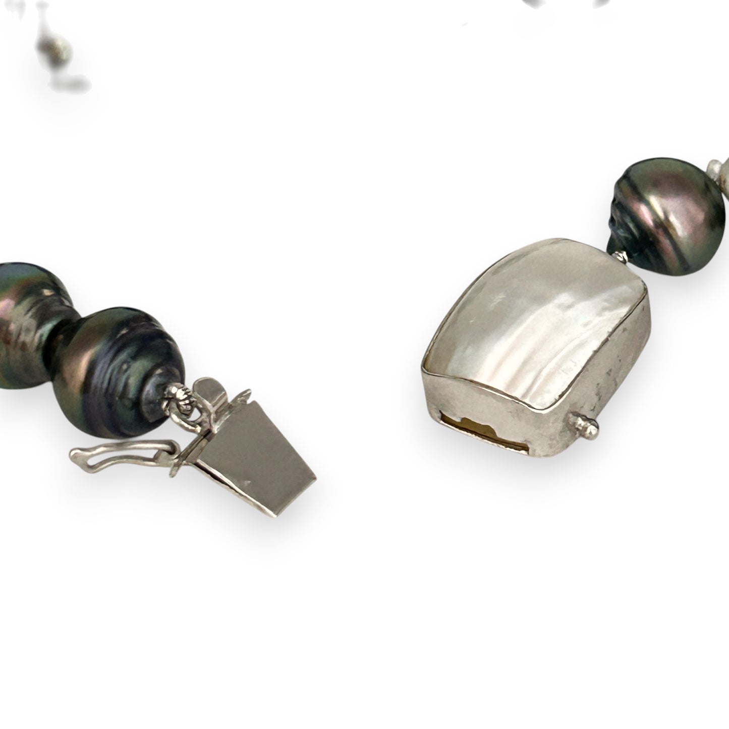 BRAND NEW | South Sea Tahitian Pearl Necklace - Dark Mirage