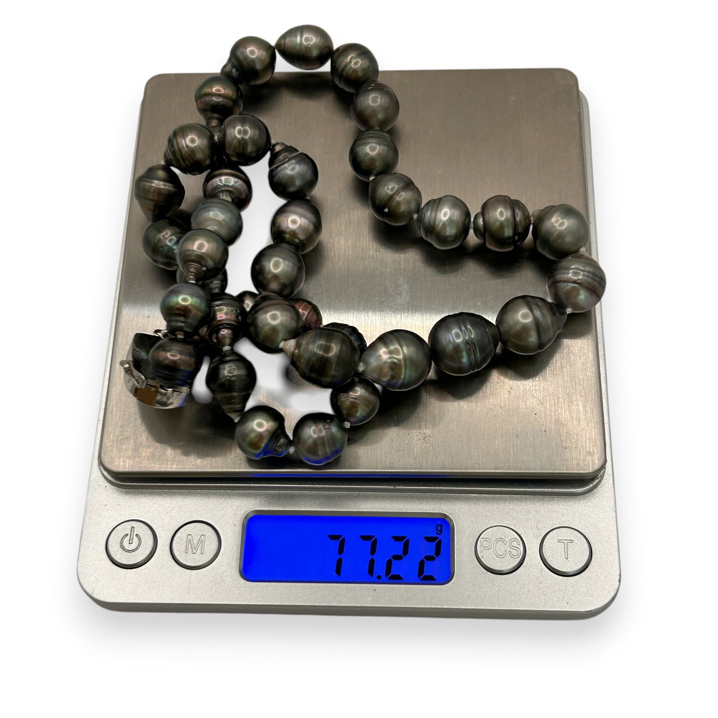 BRAND NEW | South Sea Tahitian Pearl Necklace - Dark Mirage