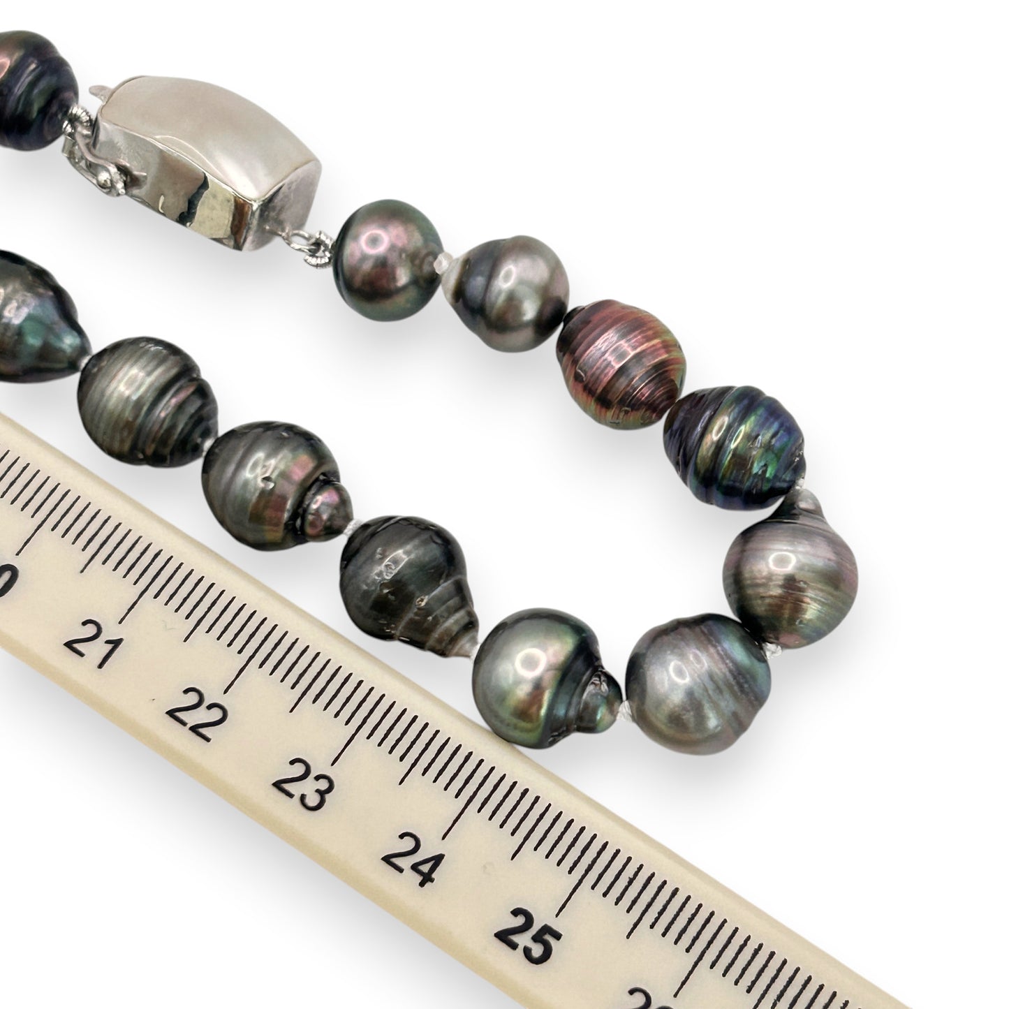 BRAND NEW | South Sea Tahitian Pearl Necklace - Dark Mirage